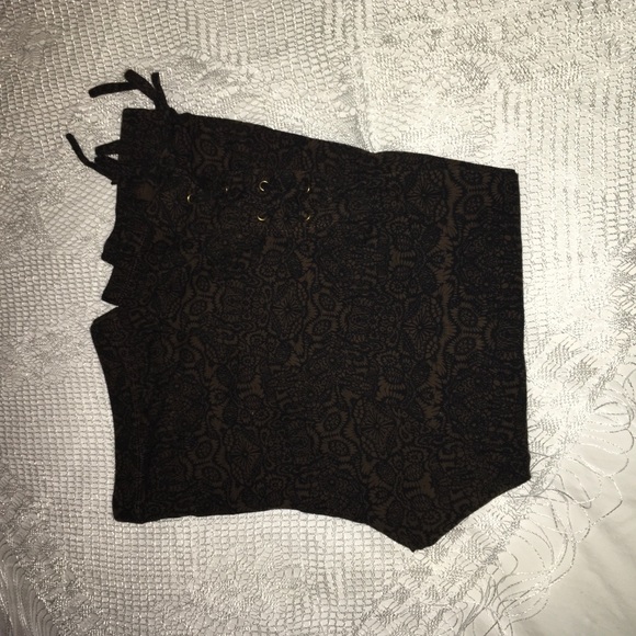 Maddie Moon leggings L chocolate brown BNWOT - Picture 3 of 8